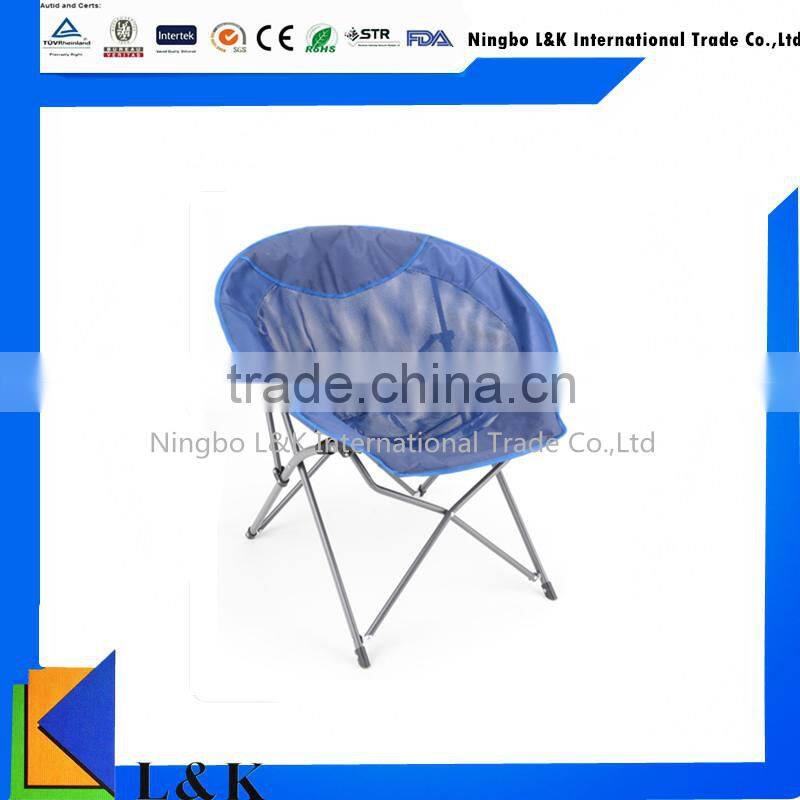 Outdoor high quality folding moon chair/camping chair foldable