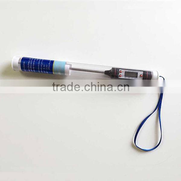 Factory wholesales price Digital Food Thermometer - Instant Read, Best for Cooking Meat, Long Probe with Battery