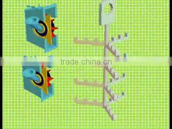 Casting machineries Hook Type Shot Blasting Machine sand blasting