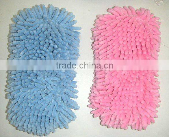 microfabric chenille car washer gloves