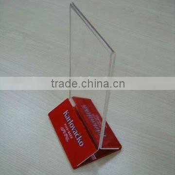 acrylic tabletop rotary/mobile menu holder /display stand