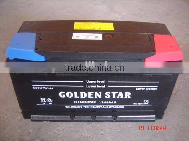 12v 88ah maintenance free battery