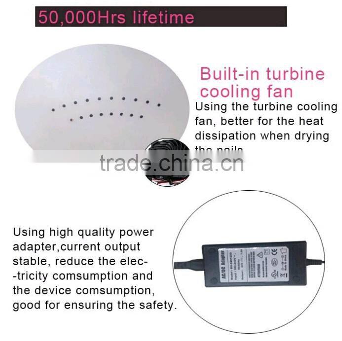 2016 new 42W portable gel UV LED nail lamp