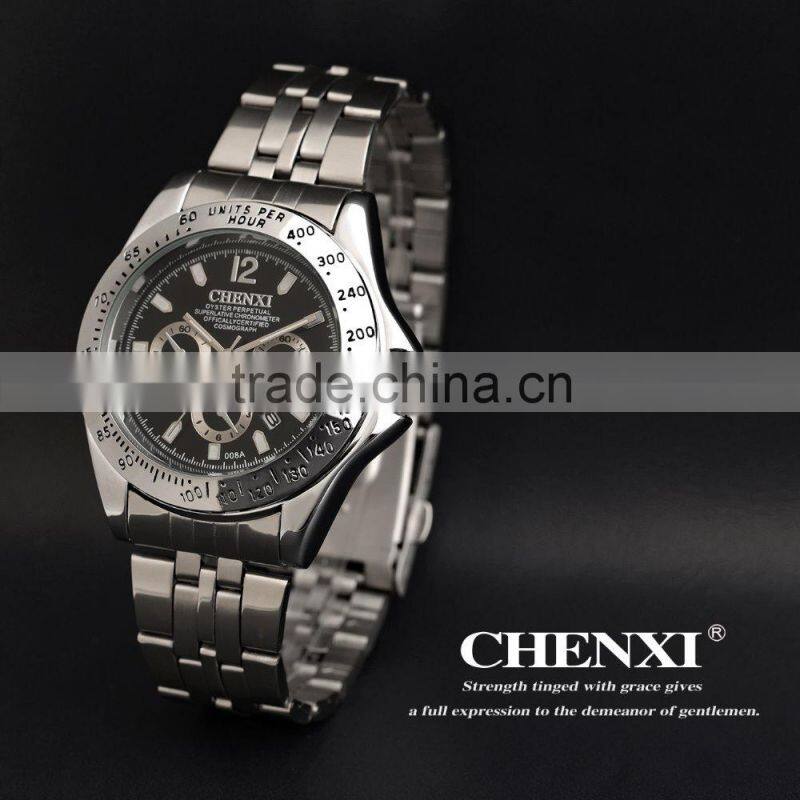 2016 Christmas Gift luxury Watch Brands Wholesale China Watch Mens Stainless Steel Quartz watch