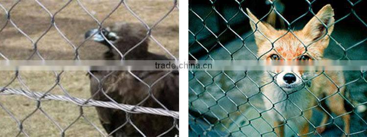 alibaba china stainless steel wire rope mesh net