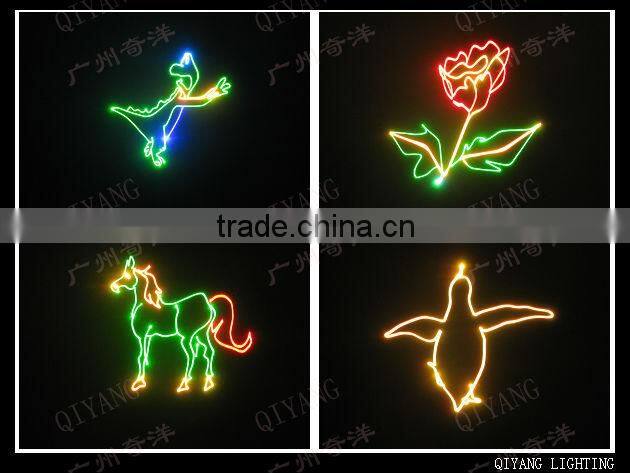 Hotest ILDA 3W animation light laser rgb