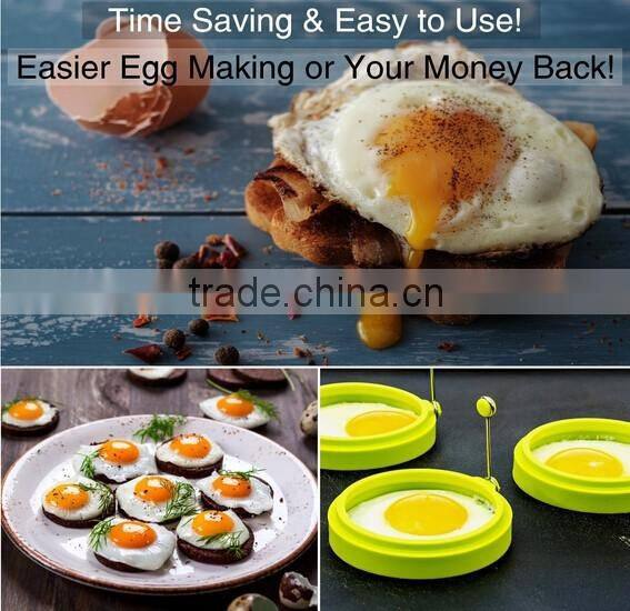 Hot sale food grade FDA and LFGB human shape silicone egg ring moulds kitchen products