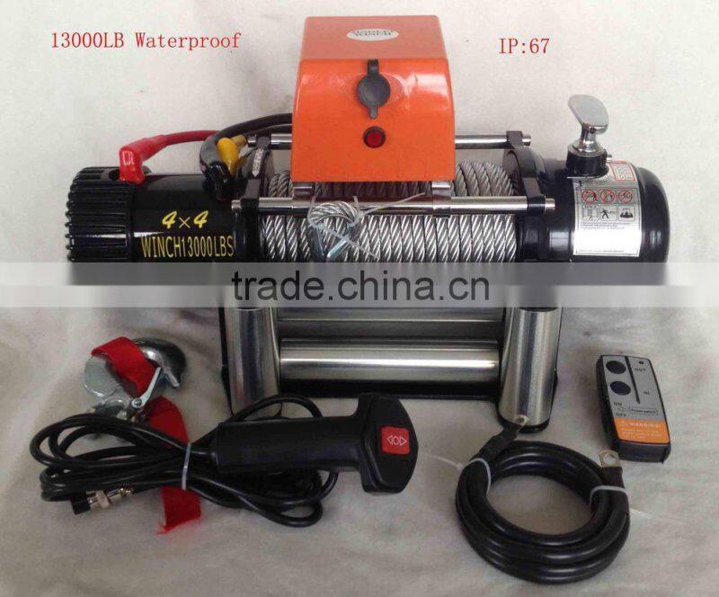 New 13000LBS waterproof 4X4 winch