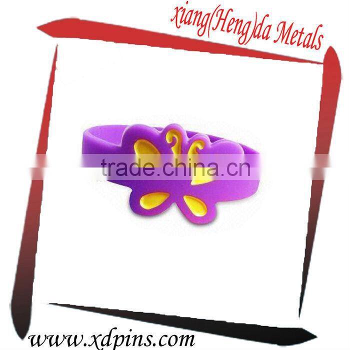custom ribbon Fashionable Artificial Flowers Ribbon Wristband for Girls