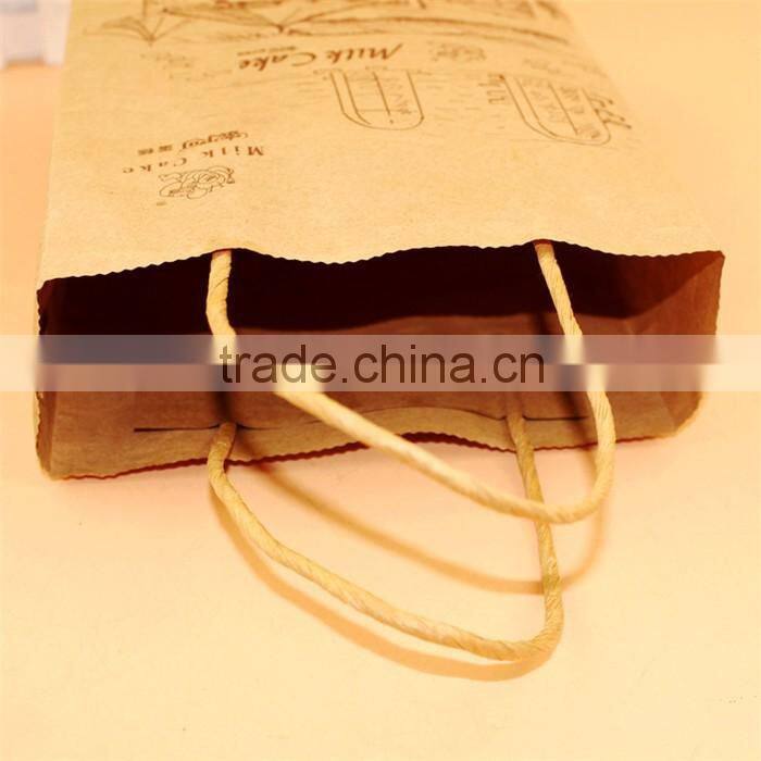 Custom Printed Recycled brown paper bag