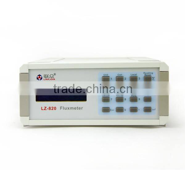 LINKJOIN LZ-820 magnetic fluxmeter flux meter manufacture flux testerwith CE Certification