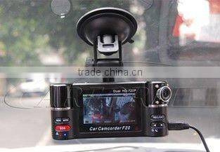 hd car dvr driver recorder 1280*1440 with 2.7" inch lcd screen