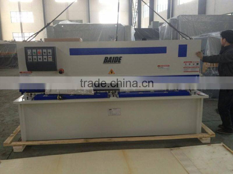 QC12Y-6*3200 Hydraulic shearing machine for sheet metal
