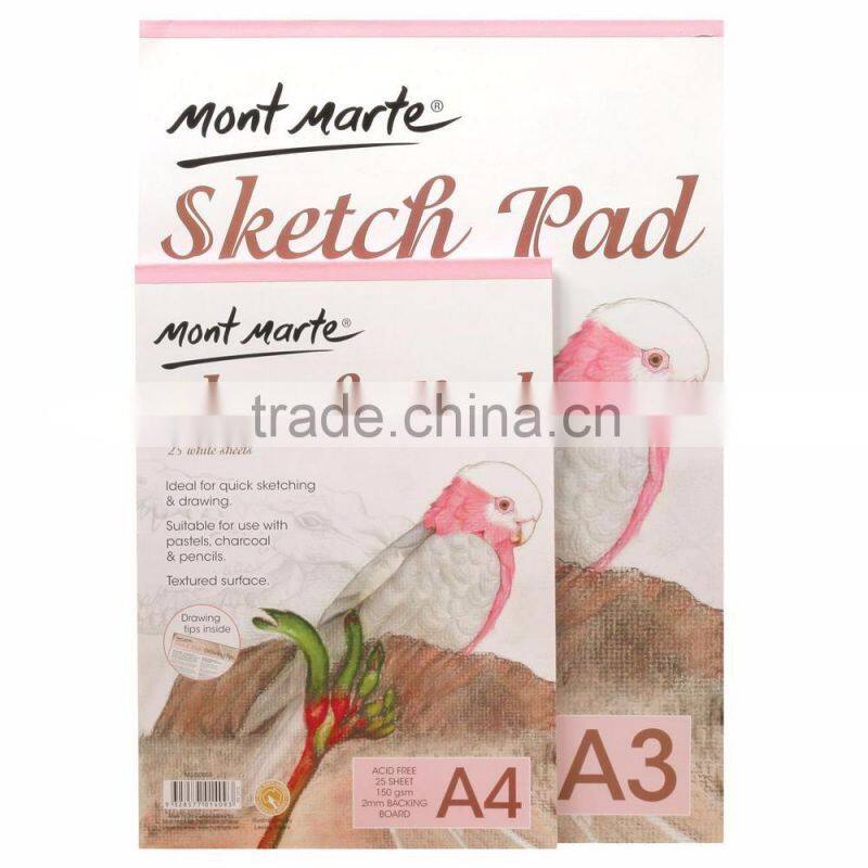 Mont Marte Sketch Pad 150gsm 25 sheet A4