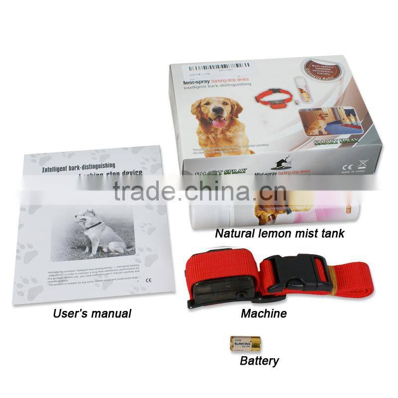 Hot Sale Automatic Humane Citronella Anti Bark Spray Collar Stop Dog No Barking