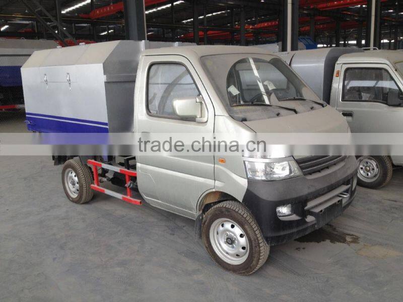 garbage dump truck, garbage collection truck, mini garbage collection vehicle