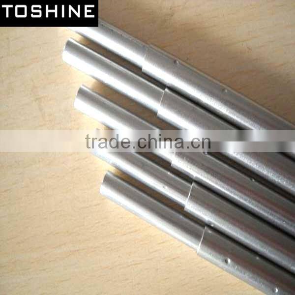 Customized square shape anodized aluminum hollow profile for awnings