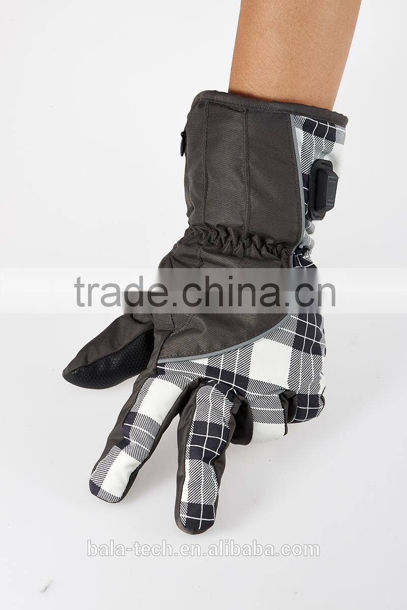 flexible heating gloves battery heating sport gloves