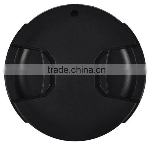 Kiwifotos Custom Lens Cap 55mm ABS Snap-on Lens Cap 55mm For Canon With lens Cap Keeper Hole