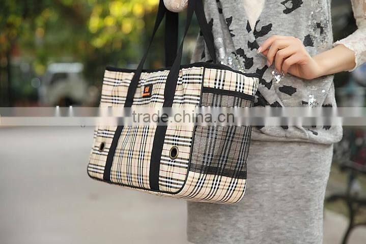 Brand Tartan Pet Bag Accessories