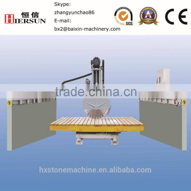 HXJX-1200 automatic bridge granite machines for cutting stone