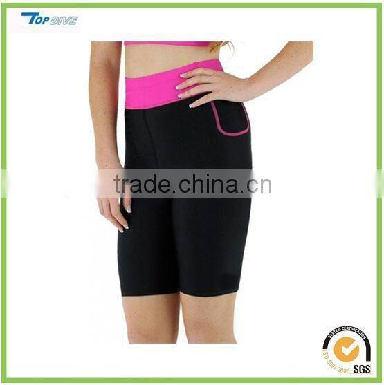 Neoprene running shorts