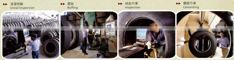 Suntex CST Retread Tire for truck and Tread Liner
