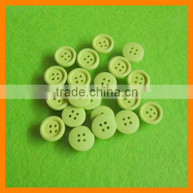 New Design Hot Sale Round Wood Button