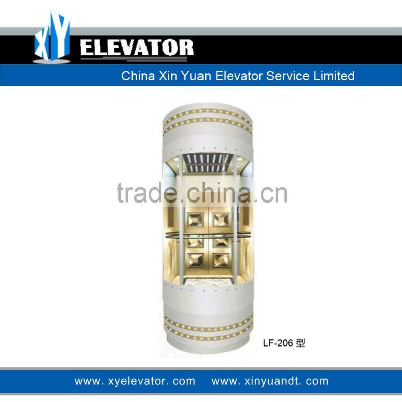 Xinyuan Observation Sightseeing Panoramic Elevator/Lift/Car China Manufacturer
