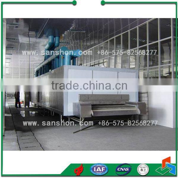 Tunnel type Blast Freezer Dumpling IQF Tunnel Freezer