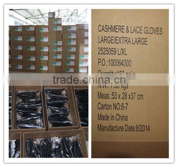 2016 New style Gray touch screen wool gloves for men