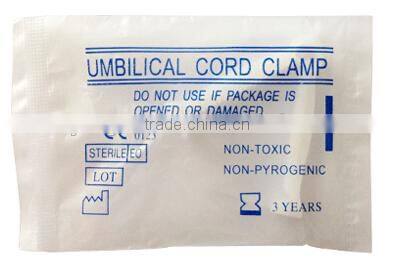 China Supplier Single Use Umbilical Cord Clamp for Hospital