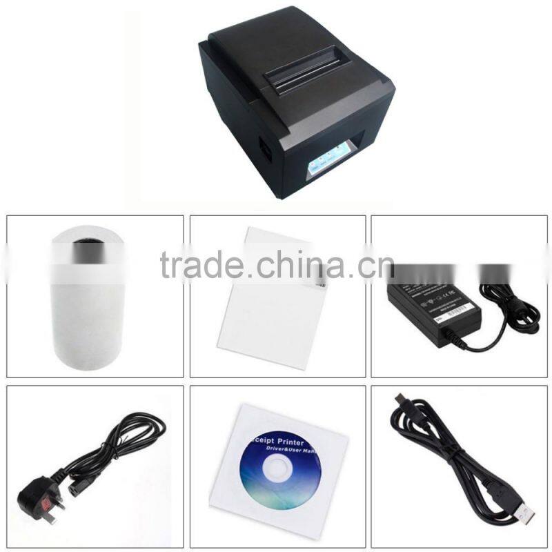 lowest price ethernet port printer, 80mm printer, ticket printer