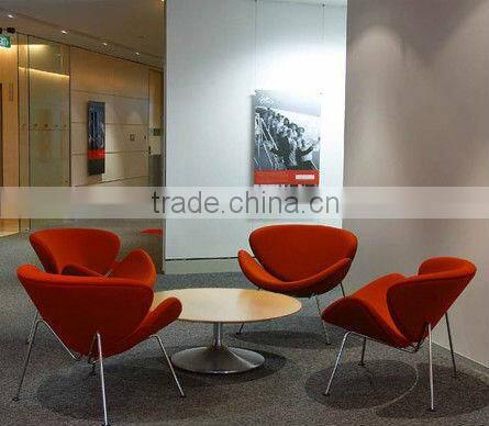 Pierre Paulin orange slice chair, lips chair, living room furniture H-KC13