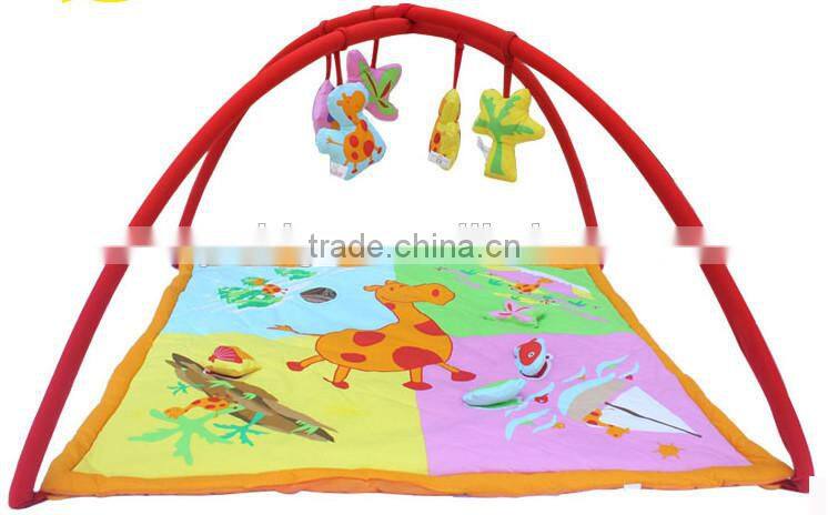 rubber play mat material/cheap price Multifunctional Baby Gym Mat of baby play carpet/eco-friendly baby play gym mat