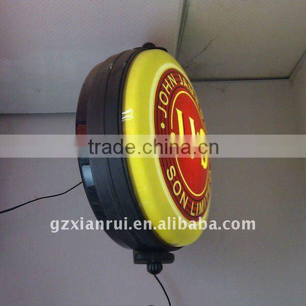 Fluorescent lamp Revolving Pub ABS Light Box