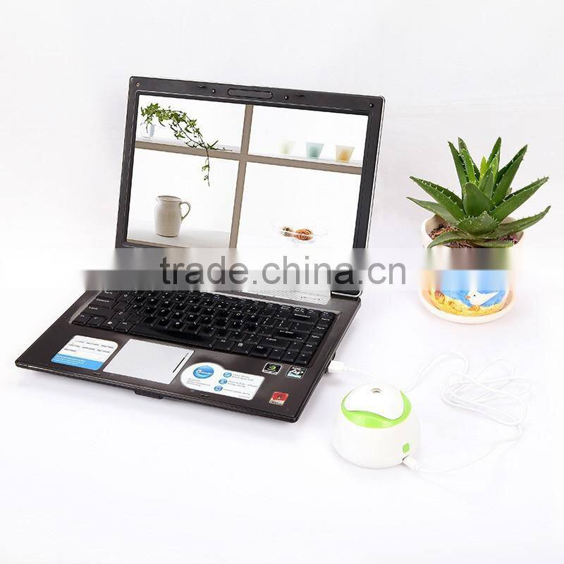 Portable Mini USB Humidifier Air Purifier Aroma Steam Diffuser
