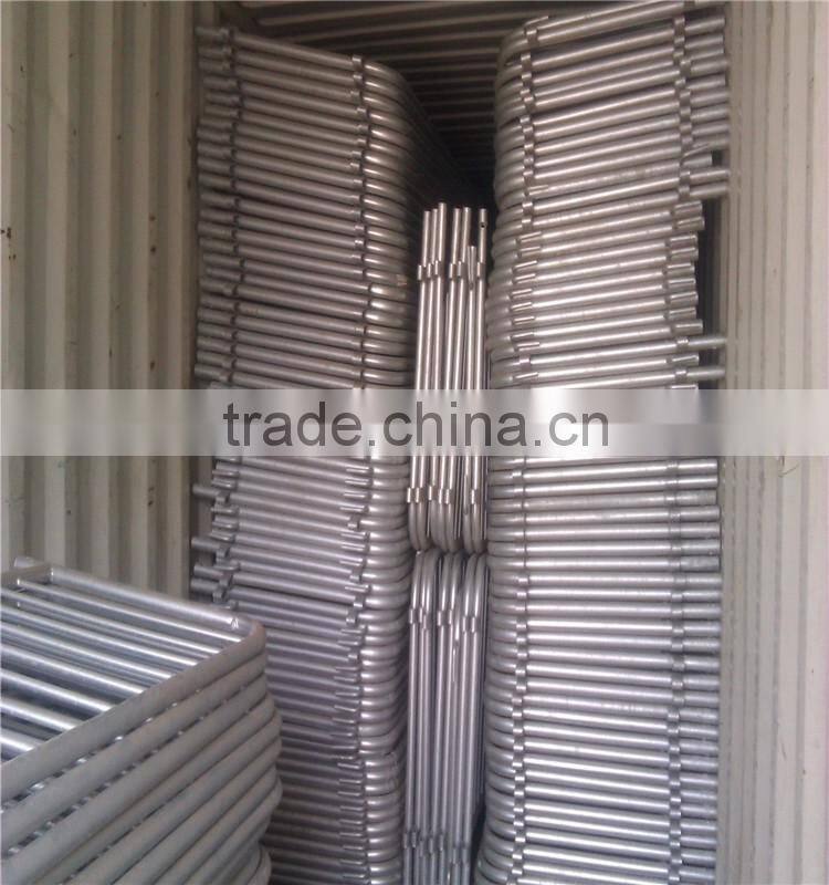 factory hot dipped galvanized anping pedestrian metal traffic crowd control Barrier