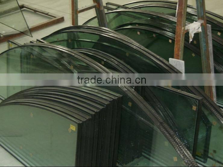 6-12a-6 UV resistant double glazed insulated glass panel ,energy saving glass ,6mm-12a-6mm, manufacturer , qinhuangdao