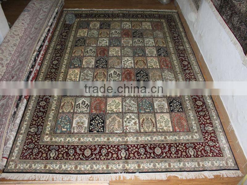 persian classic handmade silk carpet 9*12feet