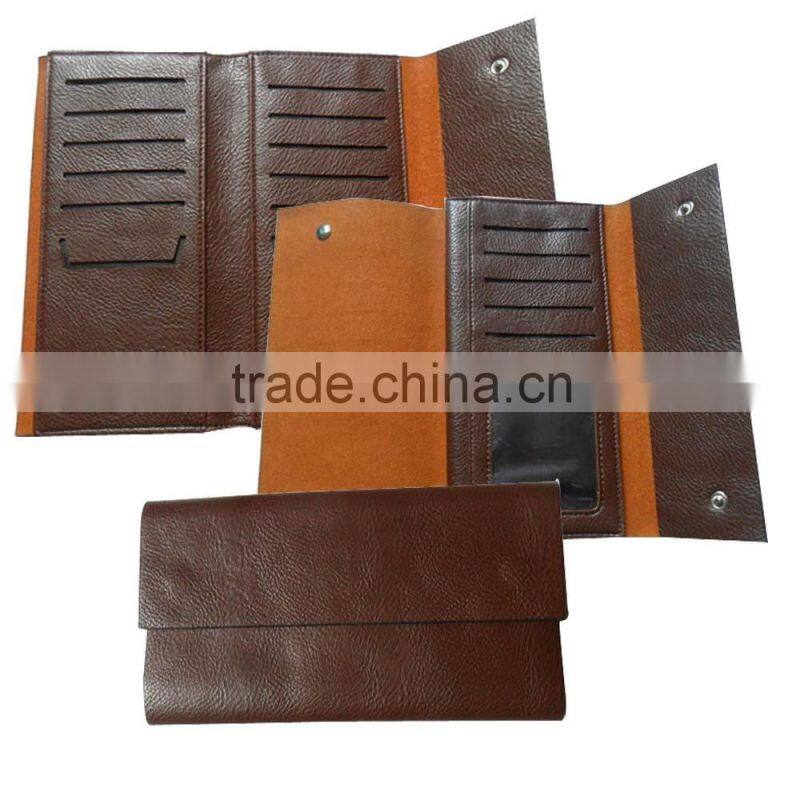 Metro Card Holder Leather Long Design