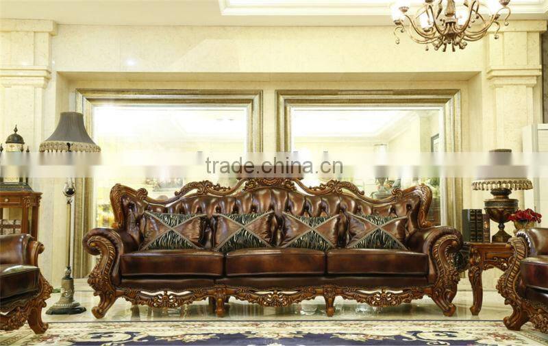 Sofa material leather sofa chesterfield household furniture