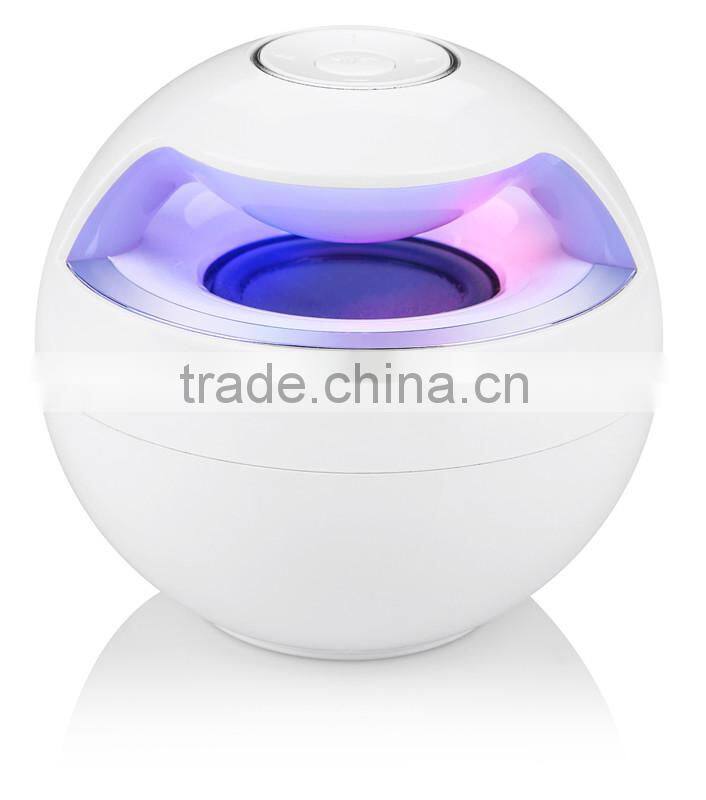 China 2013 best High quality Bluetooth Mini ball Portable speaker with usb port