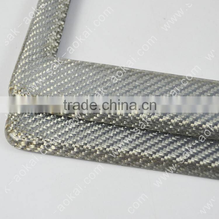 American type thin license plate frame