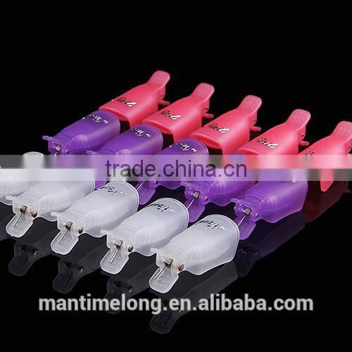 10Pcs Plastic Acrylic gel polish remover polish remover nail tool