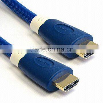 bule hdmi cable with high speed,sata to hdmi adapter