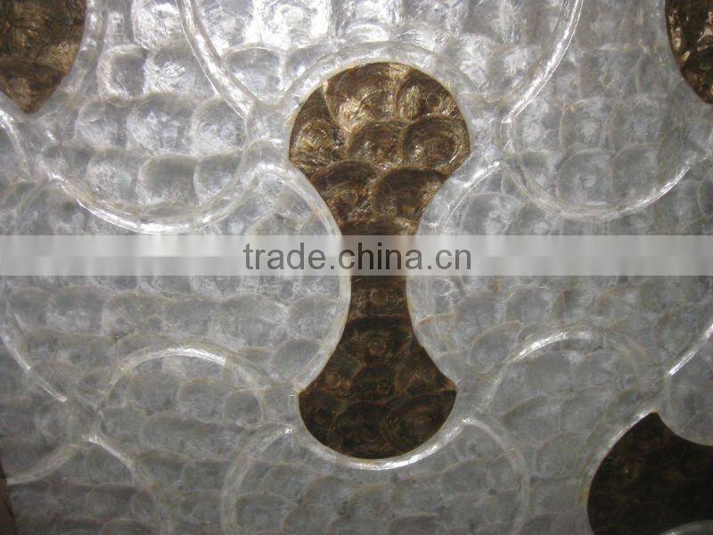 Capiz shell tile -Mixed pattern design