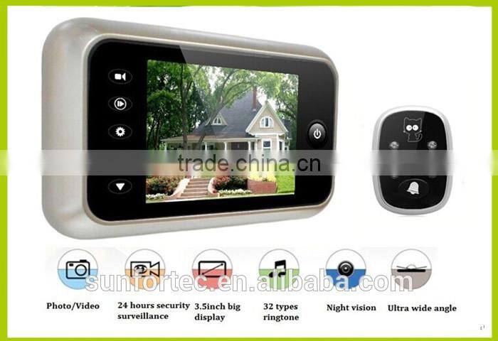 home new products wifi door viewer with 3.5"inch color screen
