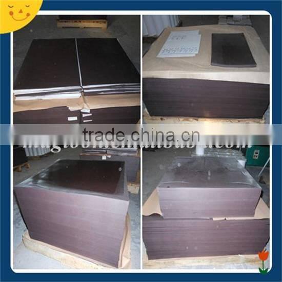 Permanent soft rubber magnet sheet
