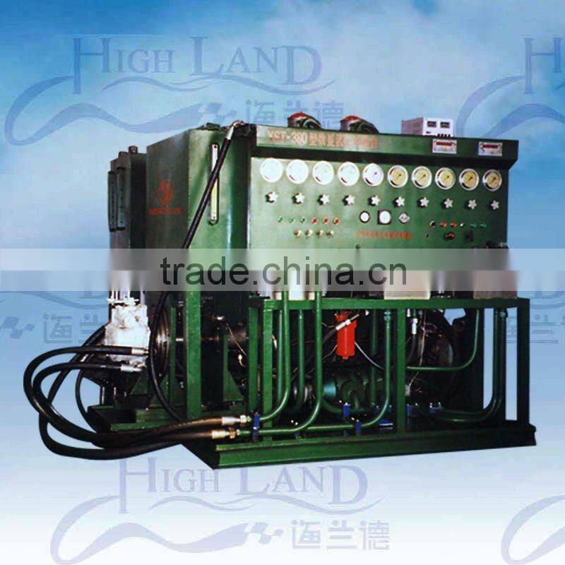 Recycle power test hydraulic equipment